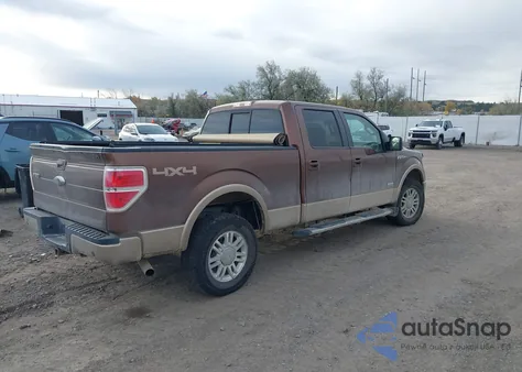 2012 Ford F-150 Lariat из США, поврежденный, VIN 1FTFW1ET4CFB26140